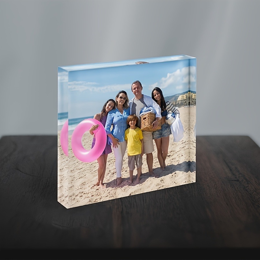 Photo Acrylic Block - 1 szt. Personalizowany prezent ze zdjęciem