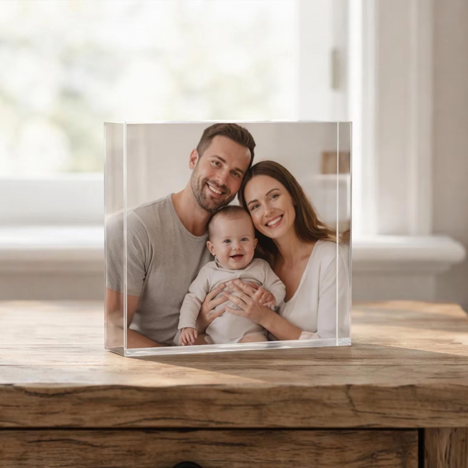 Photo Acrylic Block - Spersonalizowany blok fotograficzny przyjaźni, akrylowa ramka