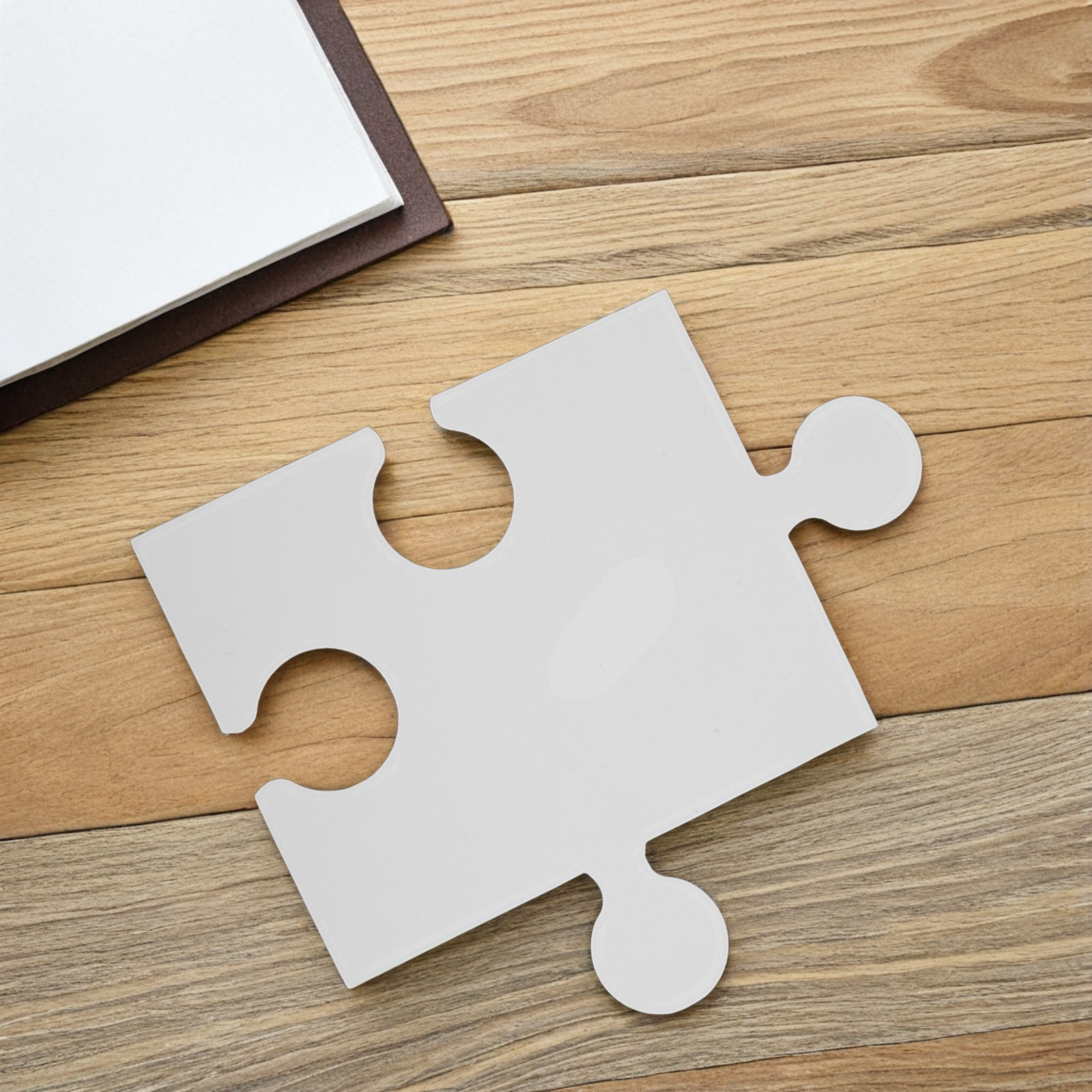 Puzzle Blank White - 60 sztuk dużych białych pustych puzzli