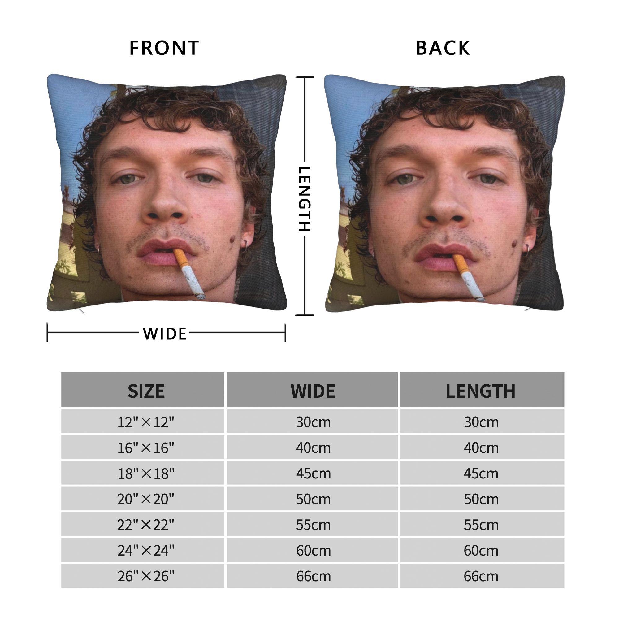 Poszewka na poduszkę dekoracyj – Pillow Cover Sublimation recenzja i cena